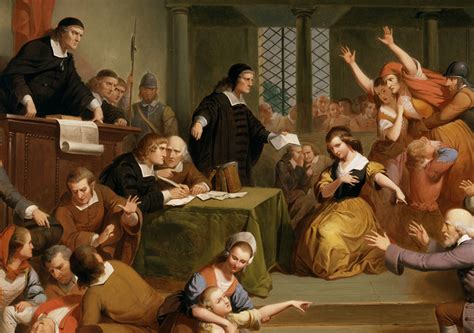 The Salem Witch Trials: A Tempest of Fear and Accusations Fueled by Cotton Mather